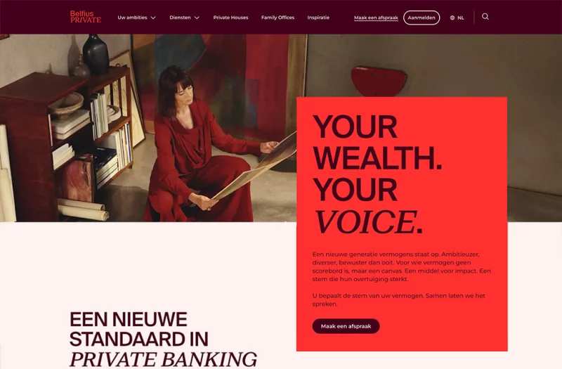 Webdesign inspiratie? Website realisatie door Blueprints (Hoogstraten, Antwerpen)